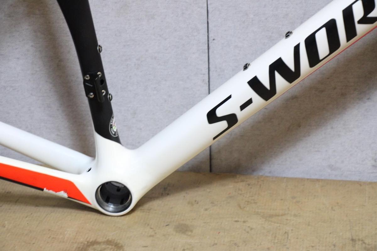 □SPECIALIZED スペシャライズド S-WORKS TARMAC SL6 カーボンフレーム 2018年 54sizeの画像9