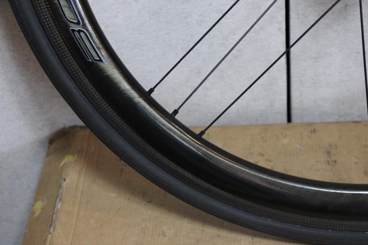 ○Campagnolo カンパニョーロ BORA WTO 45 AC3 シマノフリー 11s対応 クリンチャー チューブレス 2WAYFIT カーボンホイールセット 美品の画像8