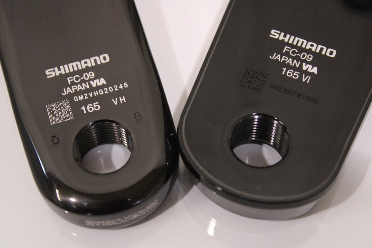 ★SHIMANO シマノ リコール対策品 FC-09 DURA-ACE 165mm 50/34T 2x11s クランクセット BCD:110mm 未使用品_画像10