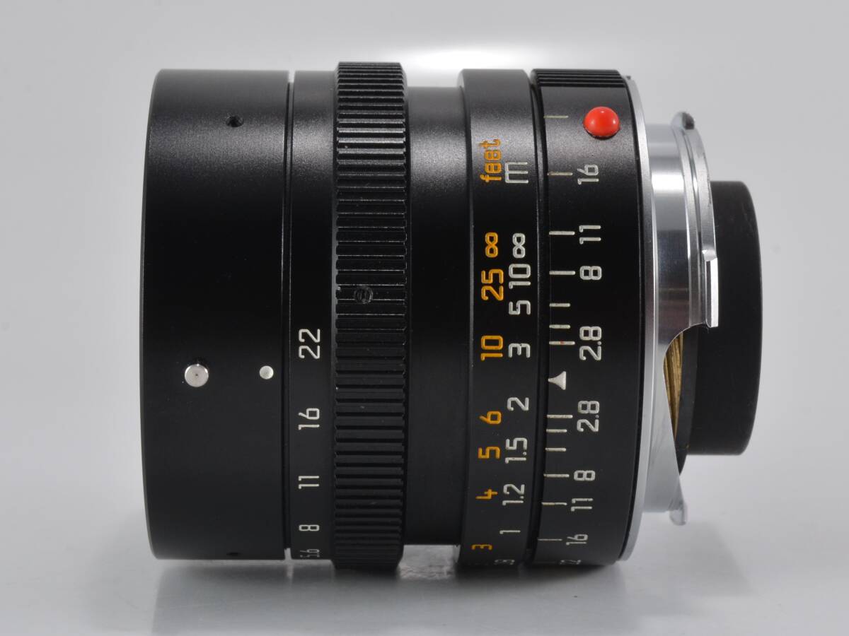 [良品]Leica (ライカ) ELMARIT-M 28 mm F2.8 E49 UVaレンズフィルター 13328付 [保証] (52979)の画像2