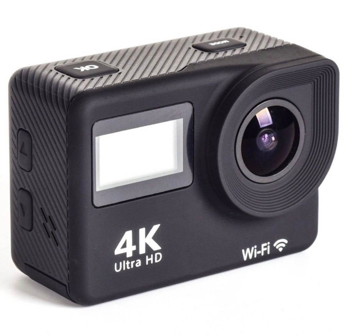 アクションカメラ 4K Wi-Fi  1200万画素高解像度 Android iPhone対応 多言語メニュースポーツ カメラ 