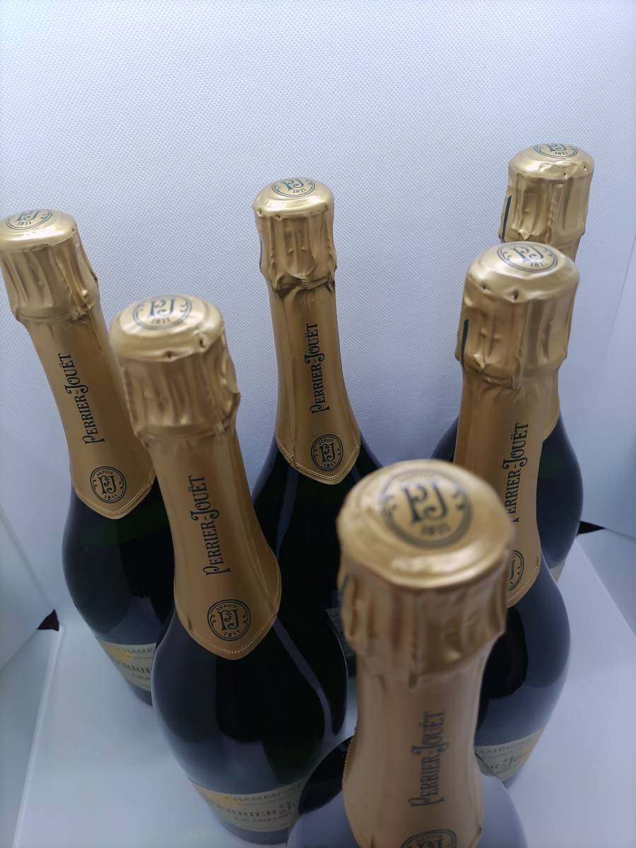 PERRIER JOUET ペリエ ジュエ グラン ブリュット 6本セット 新品未開封品 即決価格あり 送料無料 シャンパン シャンパーニュの画像2