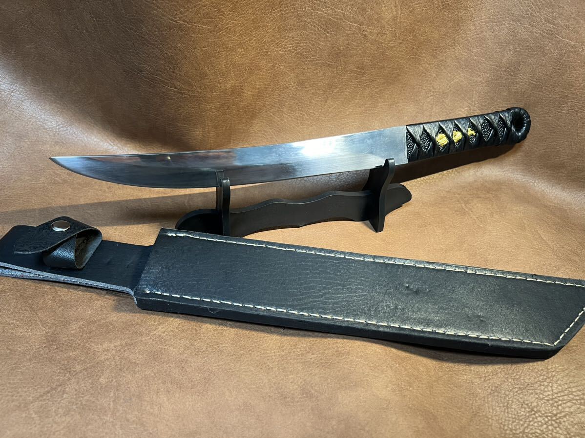  уличный мачете цуригината супер большой лезвие толщина 5mm уличный кемпинг японский меч сталь производства 