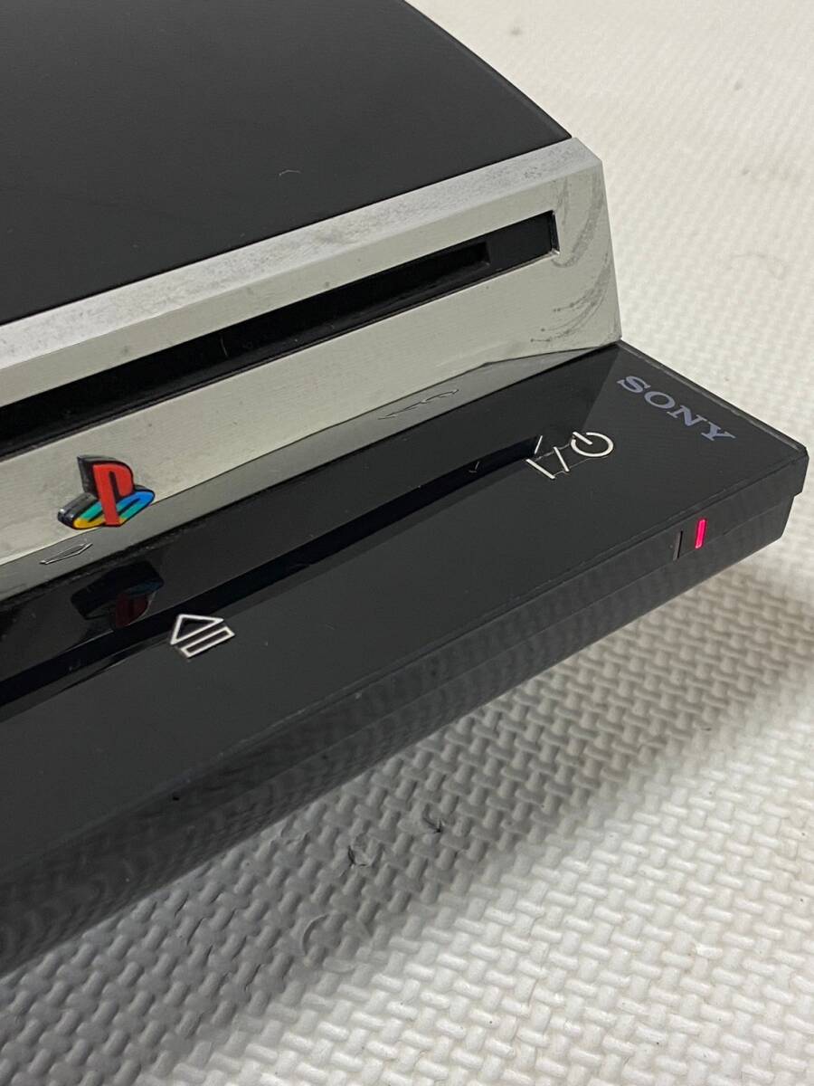 ★訳あり SONY ソニー PlayStation3 プレイステーション3 本体 CECHA00 ブラック PS3 プレステ3 ゲーム機本体 Wifi DVD HDMI_画像9