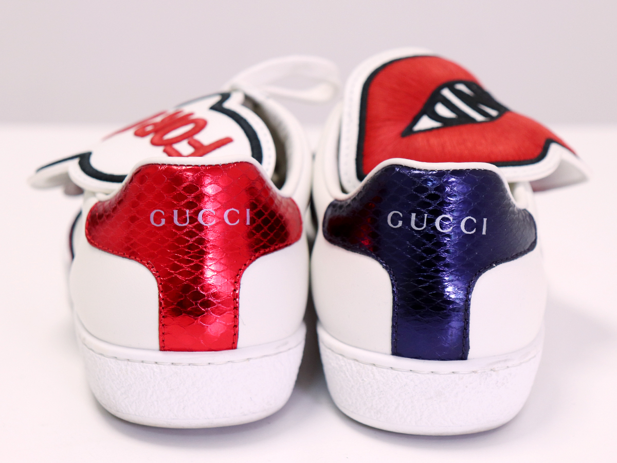 【1円スタート】GUCCI グッチ FOR LOVE スニーカー レディース 5サイズ_画像3