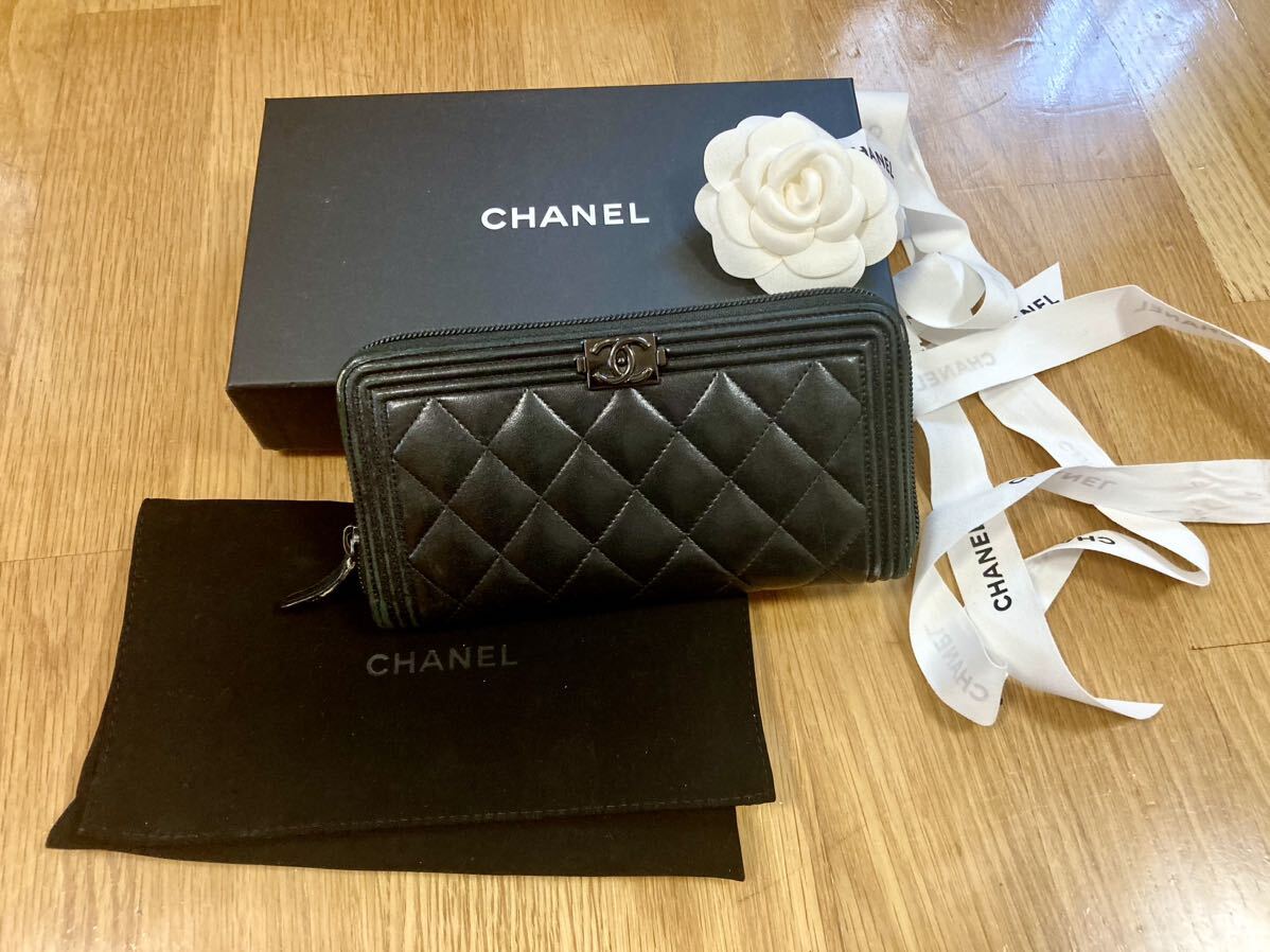 CHANEL長財布　ギャランティーあり_画像1