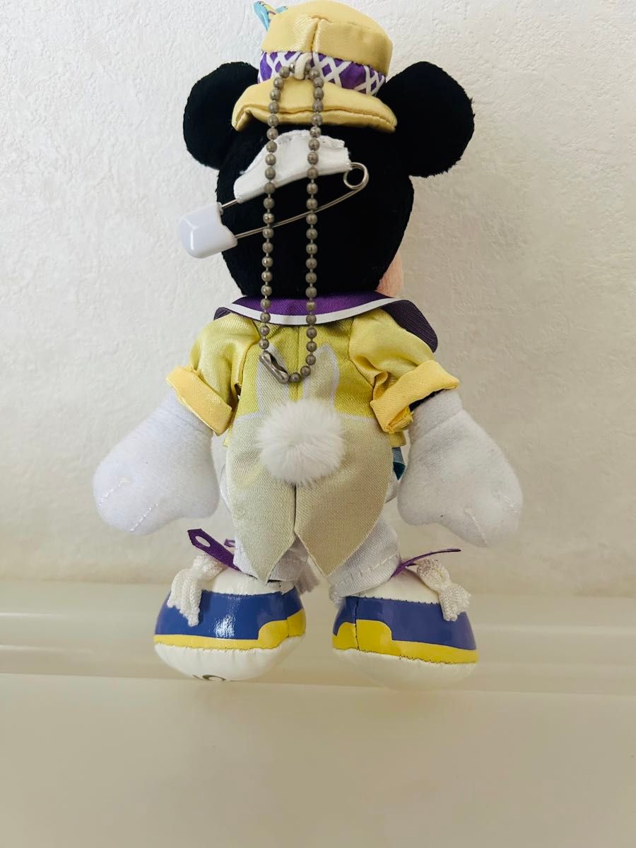 ディズニー　2015イースター　ミッキーマウス　ぬいぐるみバッジ　東京ディズニーランド