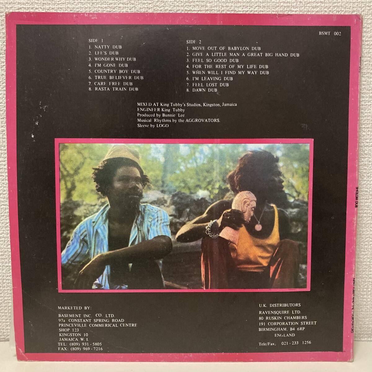 *Reggae/DUB*LP*King Tubby And The Aggrovators/Shalom Dub*Attack/BSMT 002