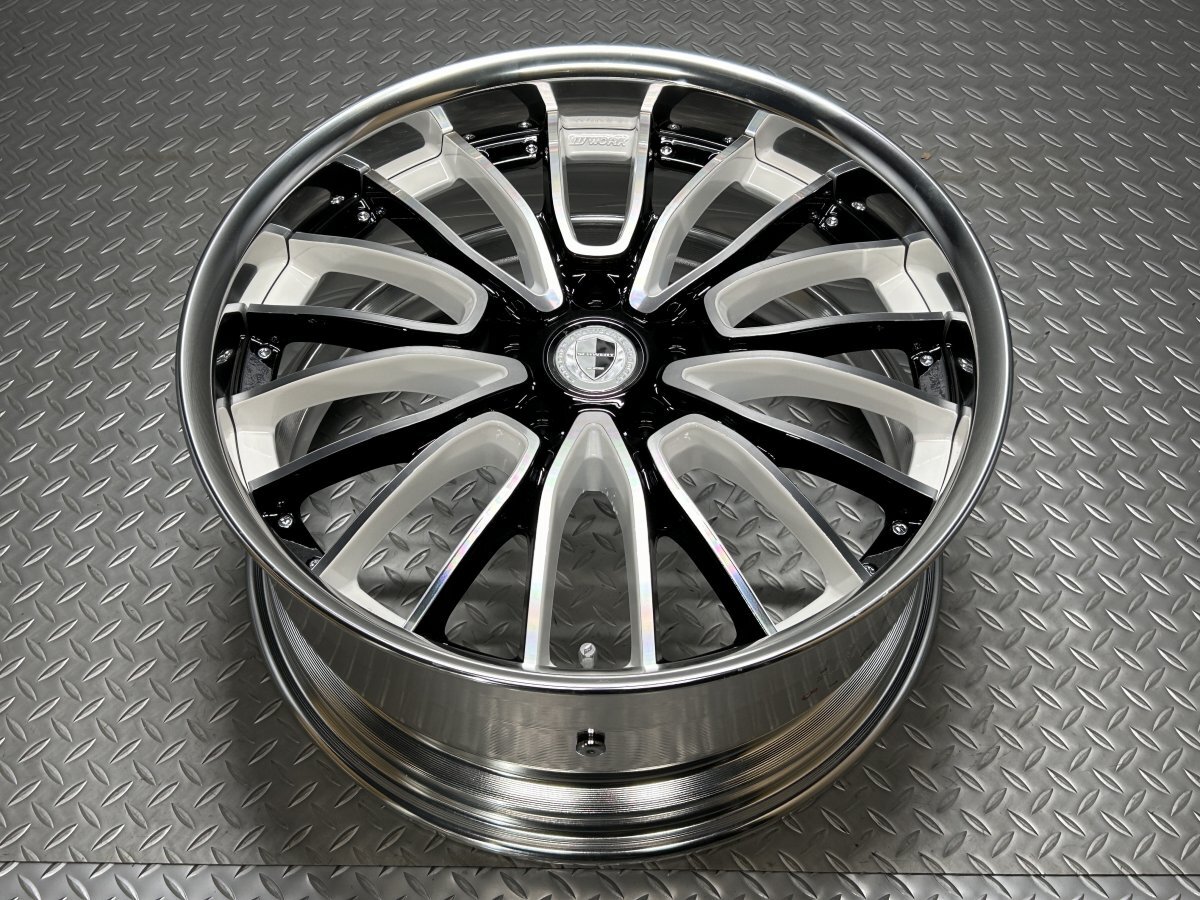 【訳あり新品1本】WORK SCHWERT SC5 TBP 19x9.0JJ+45 5穴114.3 ワーク シュバートLSW5 (24040166)_画像2