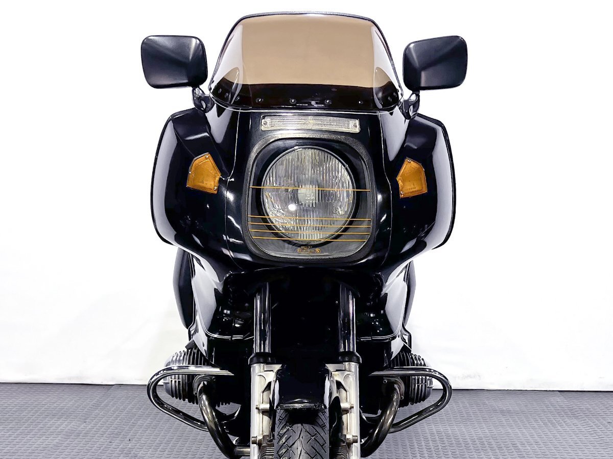 当店オススメ！限定クラシカルブラック BMW R100RS 1990年 モノサス 新品タイヤ 純正パニアケース 動画有 全国通販可 3.9％低金利～150回_画像8