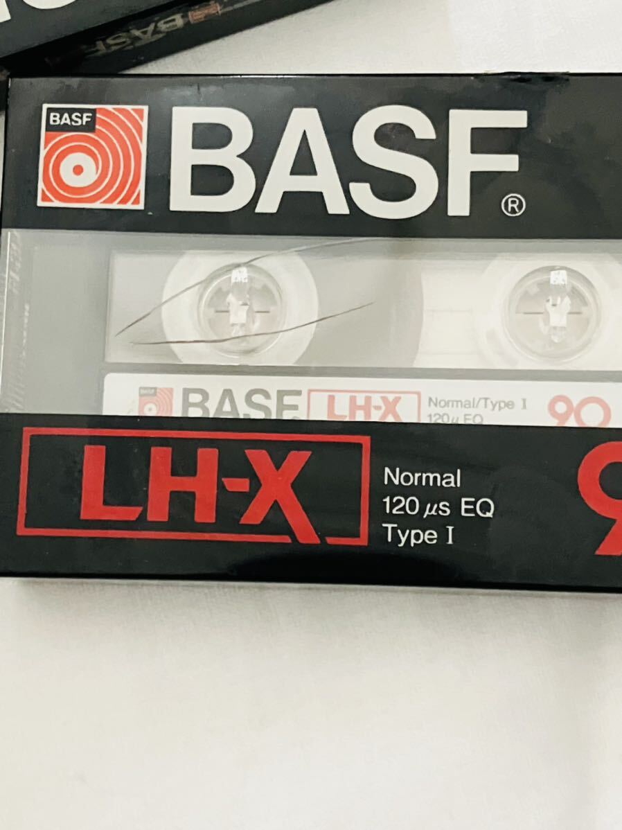 稀少品　BASF カセットテープ LH-X 90分　6本セット