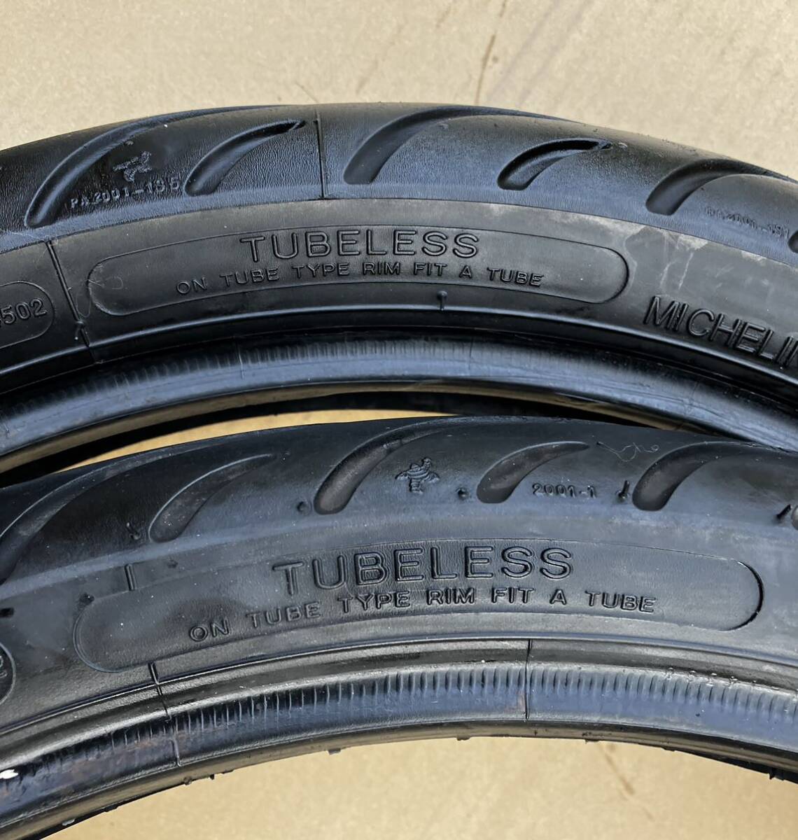 スーパーカブ JA07 タイヤ 前後セットMICHELIN ミシュラン　pilot street 17インチ　70/90 90/80_画像4