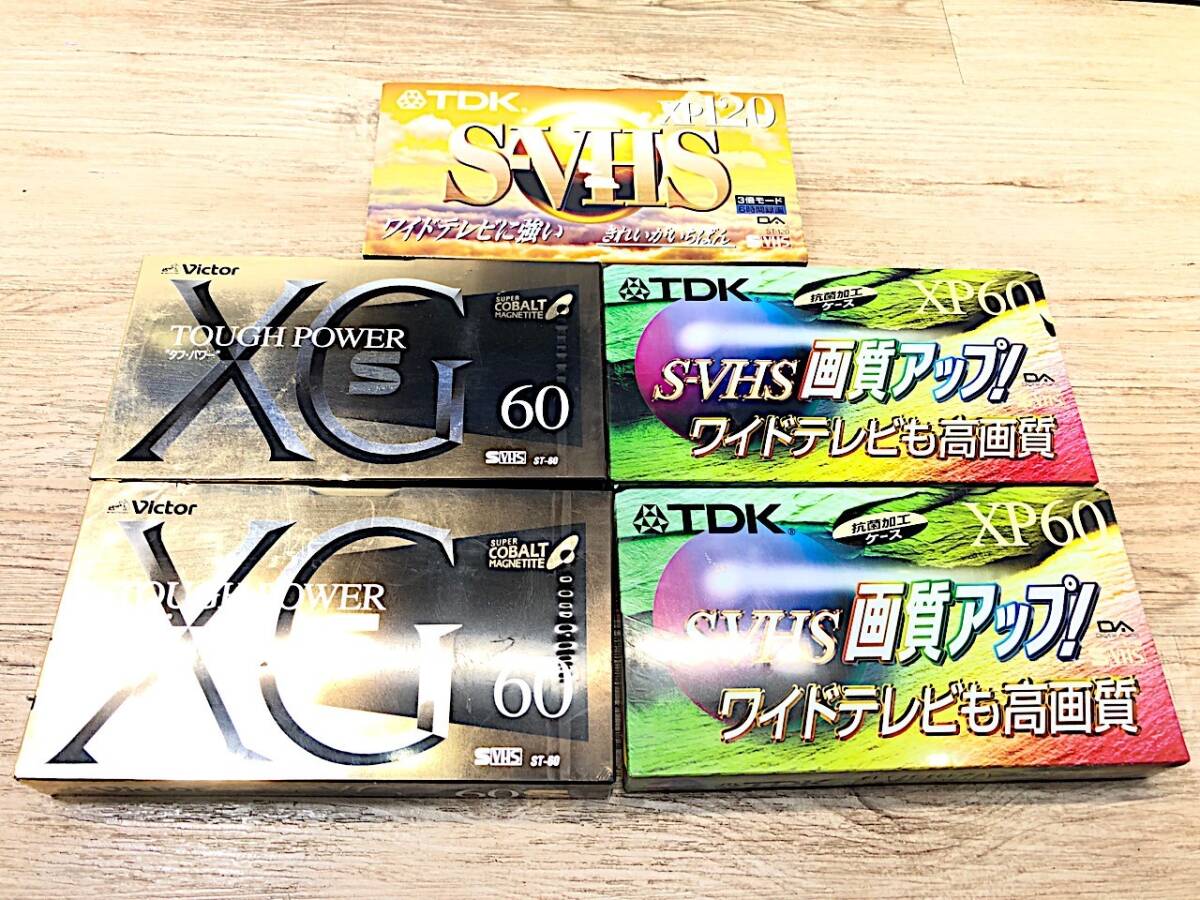 4/049【未使用】 S-VHS VHS ビデオテープ まとめ 41点 SONY パナソニック TDK ビクター マクセル の画像2