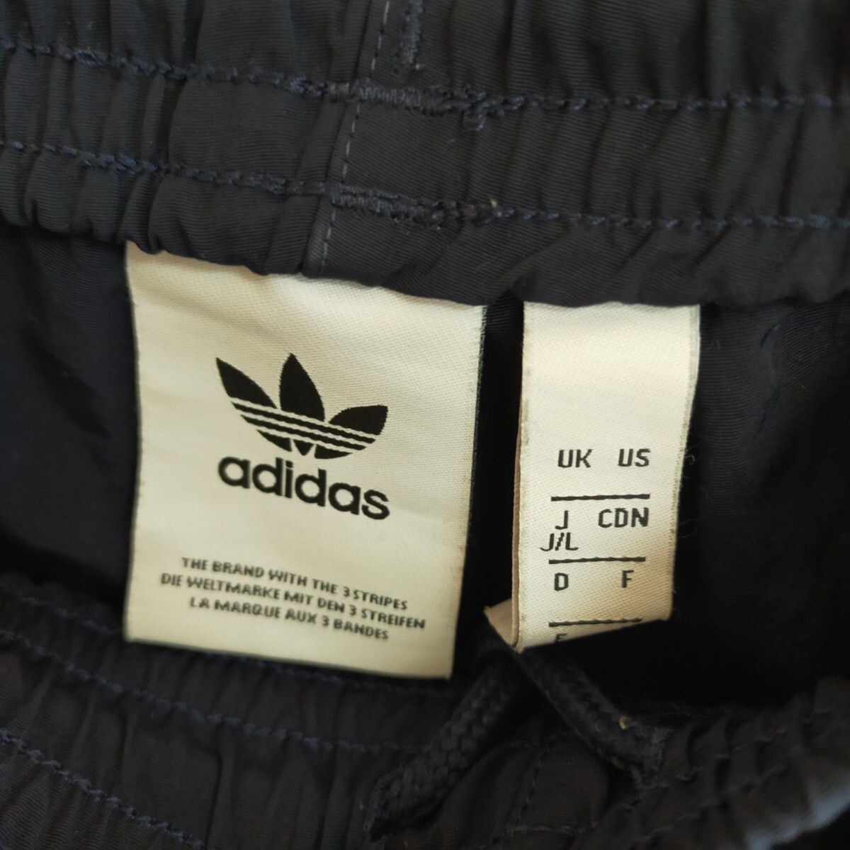 adidas originals アディダス オリジナルス FM1533 3STRIPE WP wind pants ウインドパンツ ナイロンパンツ ジャージ L ネイビー×ピンク_画像4