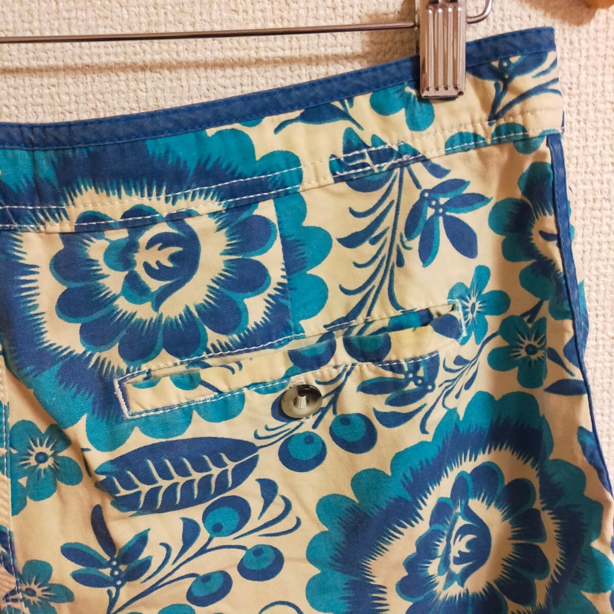 DEUS EX MACHINAte незначительный eksmakinaBERAWA спортивные шорты вода суша обе для Surf шорты шорты цветочный принт общий рисунок DMA42632E W30 оттенок голубого 