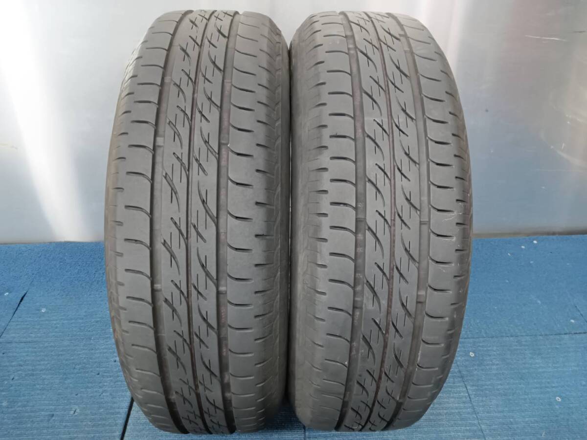 ★8分山★20年製★ ブリヂストンNEXTRY 175/65R15 BMW MINI純正ホイール 15×5.5J +45 4H-100 4本セット E638の画像9