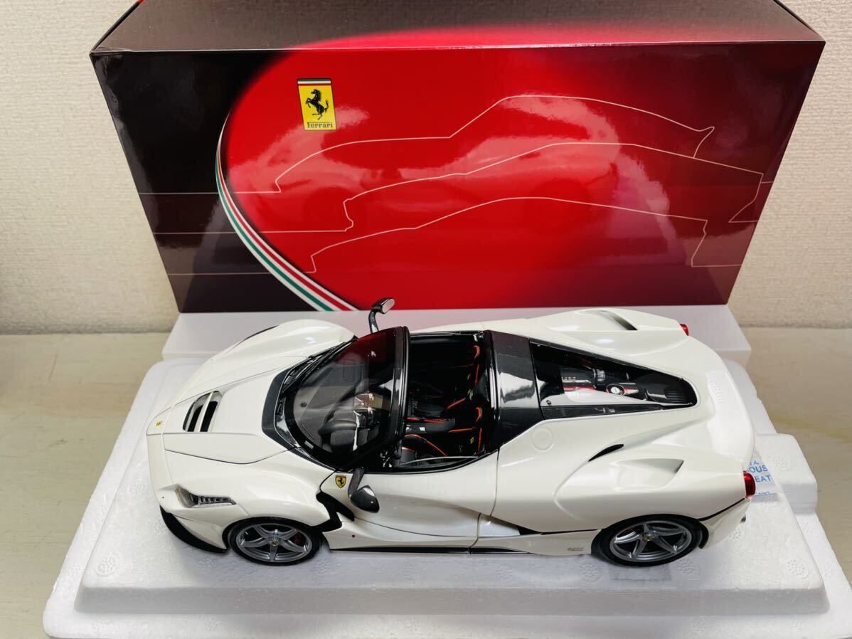 1/18 BBR フェラーリ ラフェラーリ アペルタ LaFerrari Aperta Banco Itaria 品番 182233 Ferrari_画像6