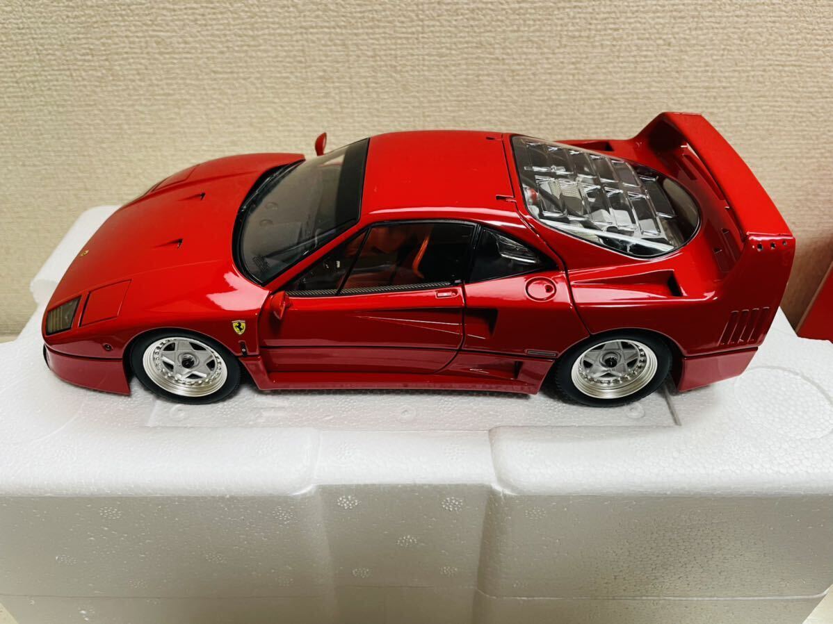 1/18 京商 フェラーリ F40 red 2023年再販品 品番08416R Kyosho Ferrariの画像5