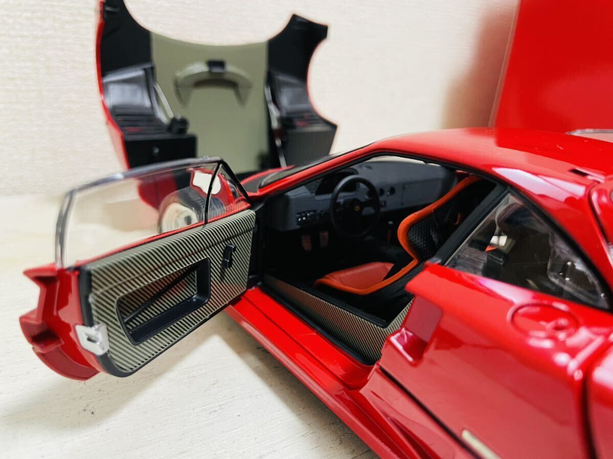 1/18 京商 フェラーリ F40 red 2023年再販品 品番08416R Kyosho Ferrariの画像2