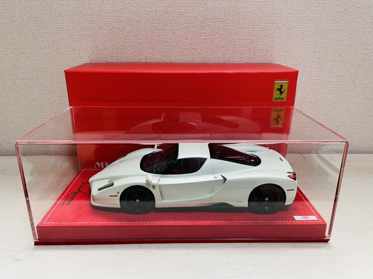 1/18 MR collection Enzo Ferrari ENZO Ferrari pearl white product number FE00E ( inspection BBR