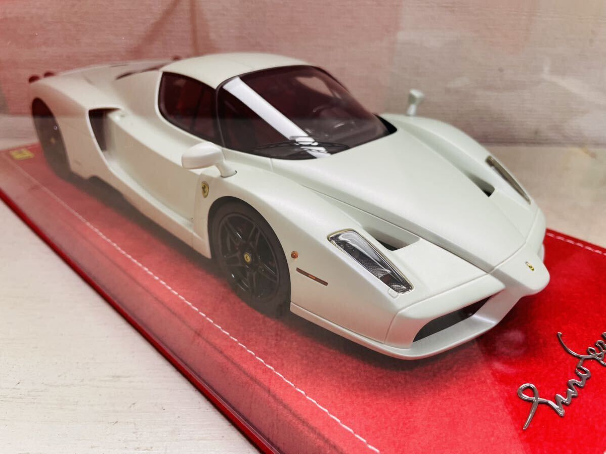 1/18 MR collection Enzo Ferrari ENZO Ferrari pearl white product number FE00E ( inspection BBR