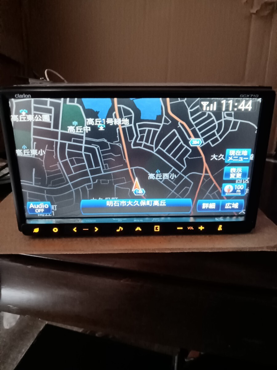 GCX710 99000-79X32 クラリオン◇ SDナビ 地デジ Bluetooth◇の画像2