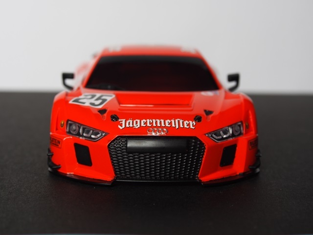 京商　ミニッツレーサー MZN189 アウディR８ LMS 2015 ホワイトボディ塗装品 未使用_画像3