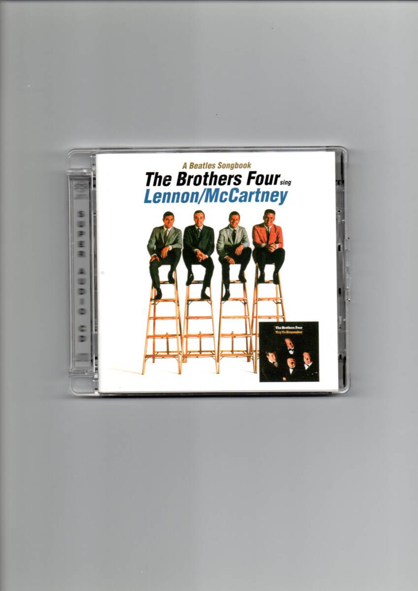 ☆SACD ブラザース・フォア♪ TRY TO REMEMBER + A BEATLES SONGBOOK！ハイブリッド輸入盤・美品！【即決】BROTHERS FOUR_画像1