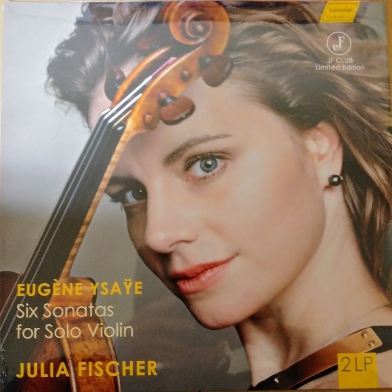 【未開封LP】Julia Fischer / Eugene Ysaye ユリア・フィッシャー / イザイ 無伴奏ヴァイオリンの画像1