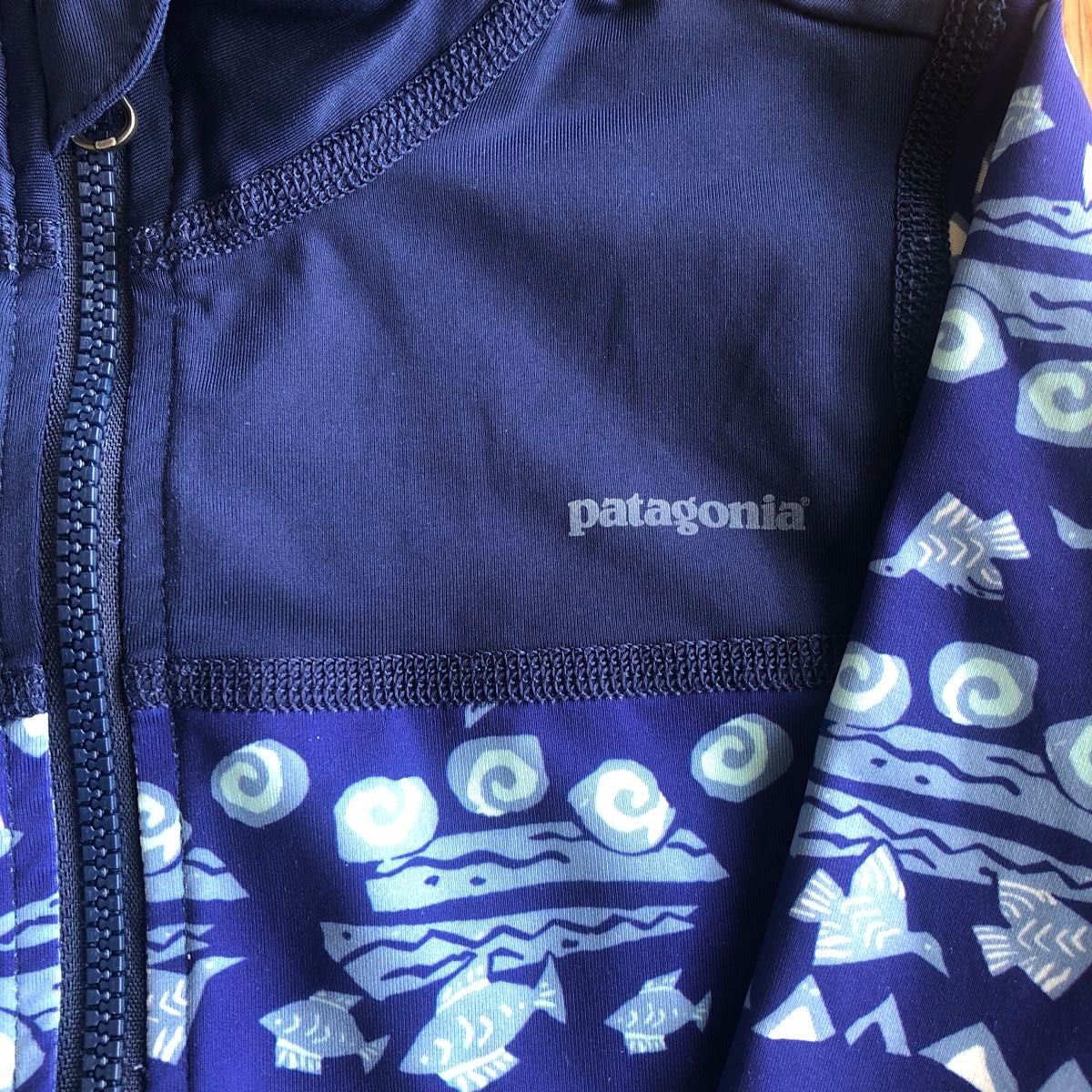 patagonia パタゴニア キッズ ベビー ラッシュガード 12-18Mサイズ  体重11〜13 身長79〜84【美品】