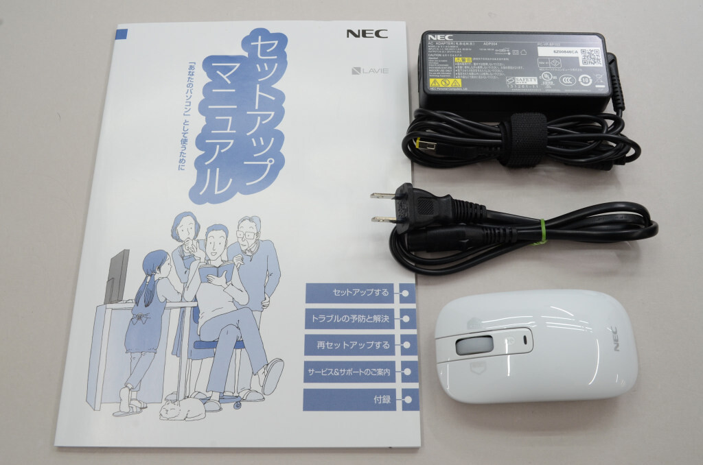 [中古]NEC LAVIE Note Standard NS760/GAW-J PC-NS760GAW-J クリスタルホワイト_画像2