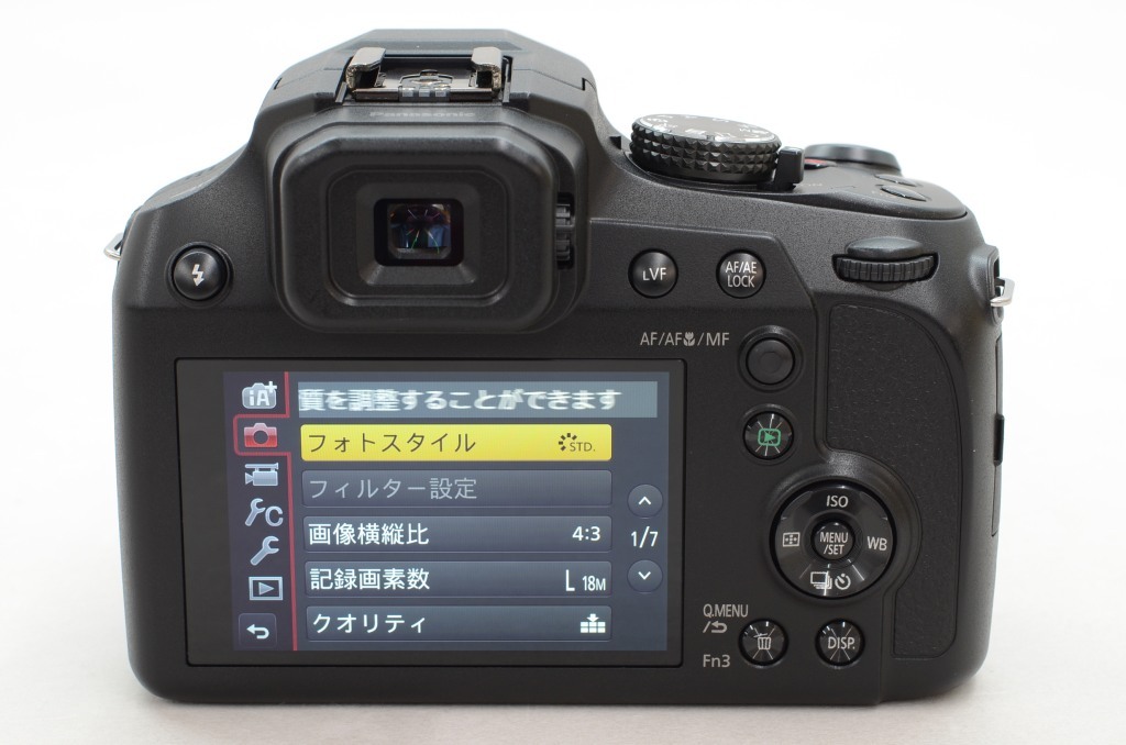 [中古]Panasonic LUMIX DC-FZ85-K ブラック_画像3