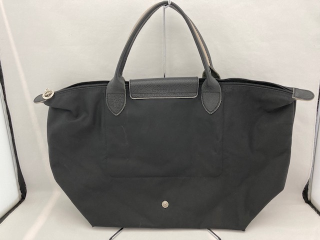 LONGCHAMP Long Champ nylon black black handbag /B7574F