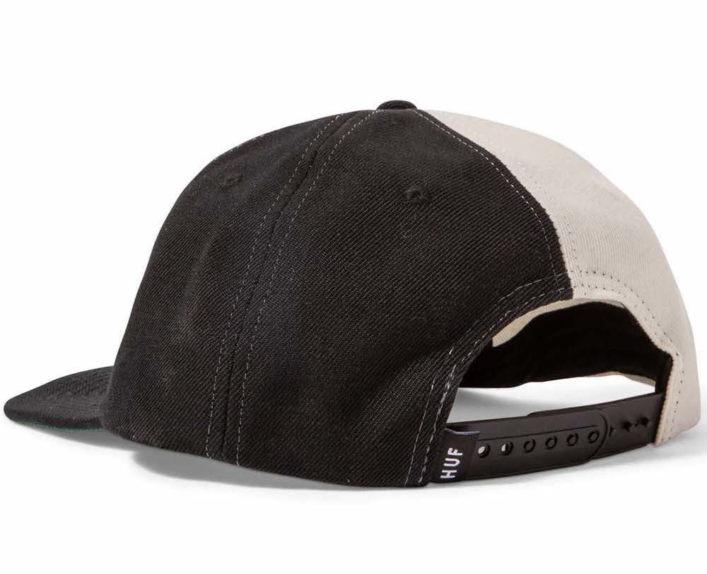 HUF Thrasher Split Snapback Hat Cap Black キャップ_画像2