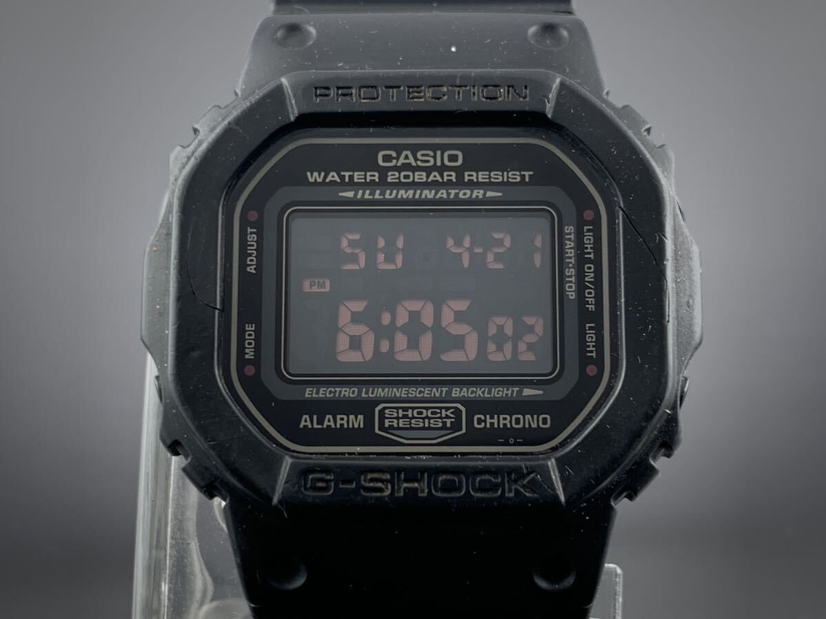 :[A1303]1円～☆メンズ腕時計 CASIO カシオ Gショック DW-5600MS 動作品の画像2
