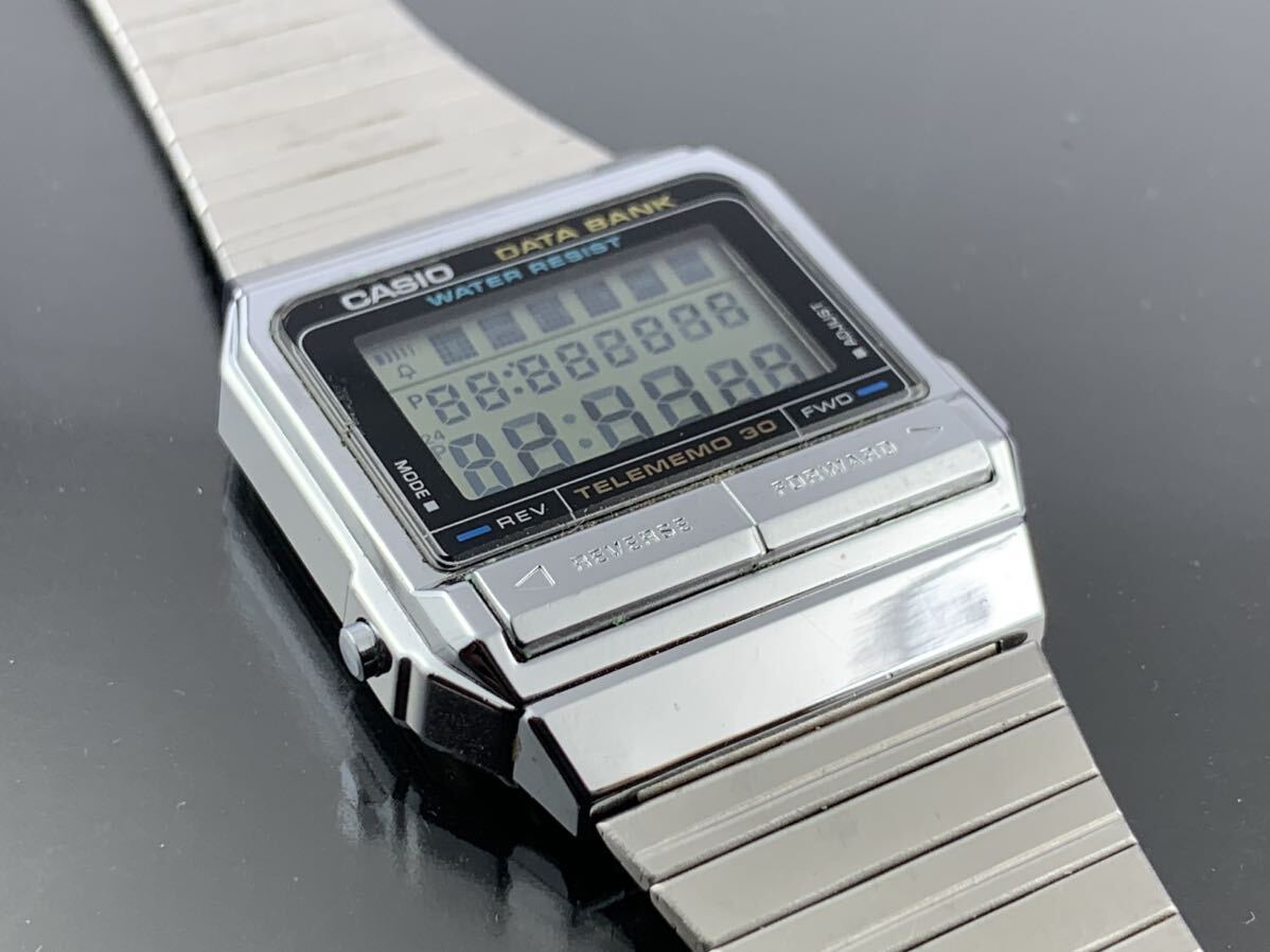 [A1306]1円～☆メンズ腕時計 デジタル CASIO カシオ データバンク DATA BANK TELEMEMO30 DB-310 動作品の画像7