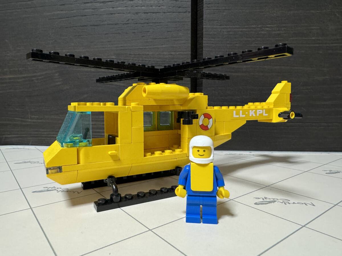 ★「LEGO 6697 救急ヘリコプター」★クラシック オールドレゴ 街シリーズ_画像1