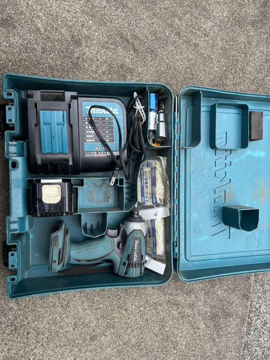 makita マキタ ハイコーキ 充電器 18V フルセット インパクトドライバー 充電式インパクトドライバ WH36DC 4v _画像1