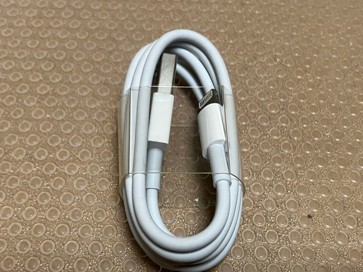 【未使用品】Apple 10W USB電源アダプタ ライトニングケーブル② 新品