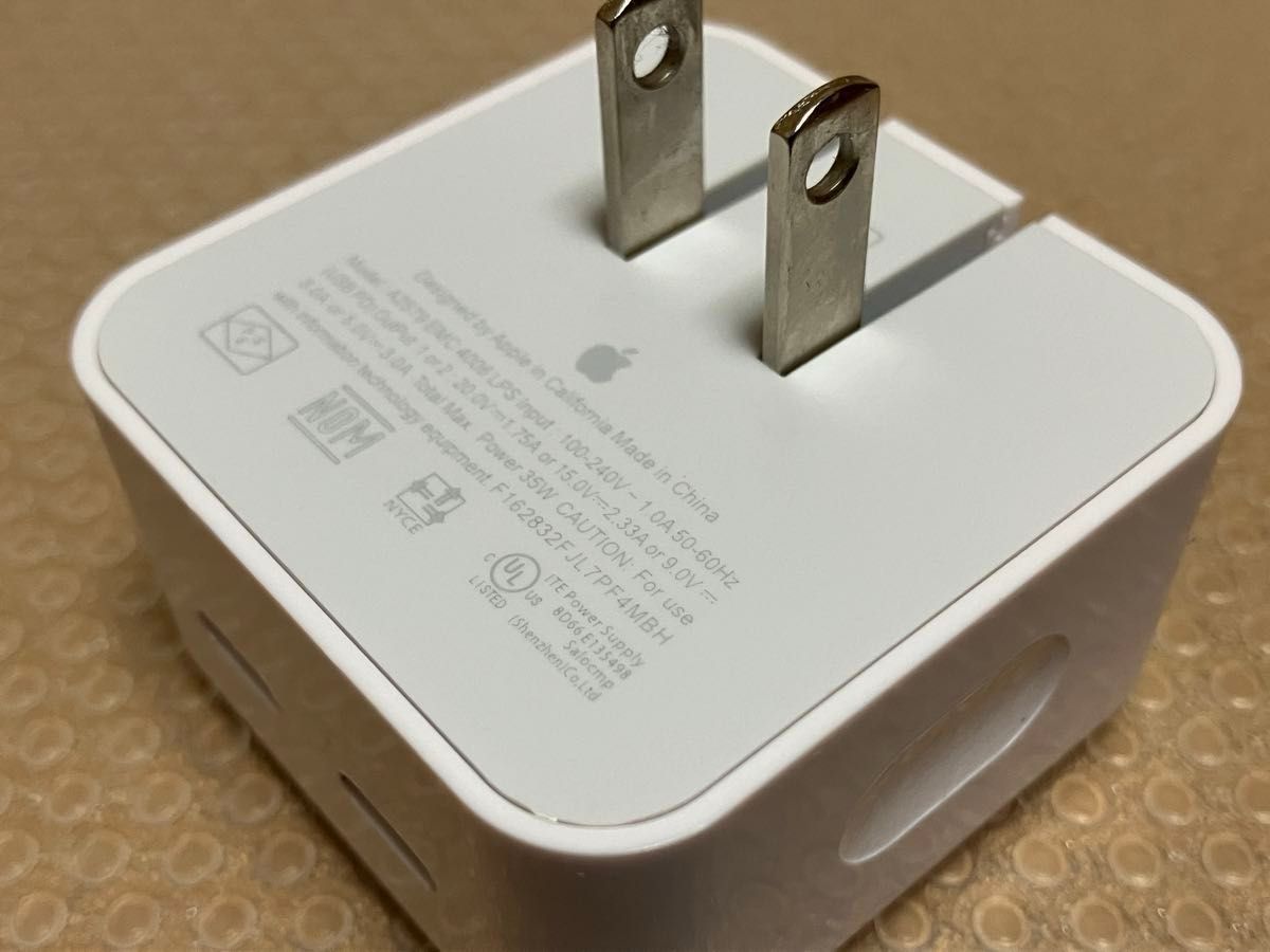 ichigo様専用【純正品】Apple 35W デュアルUSB-C 電源アダプタ