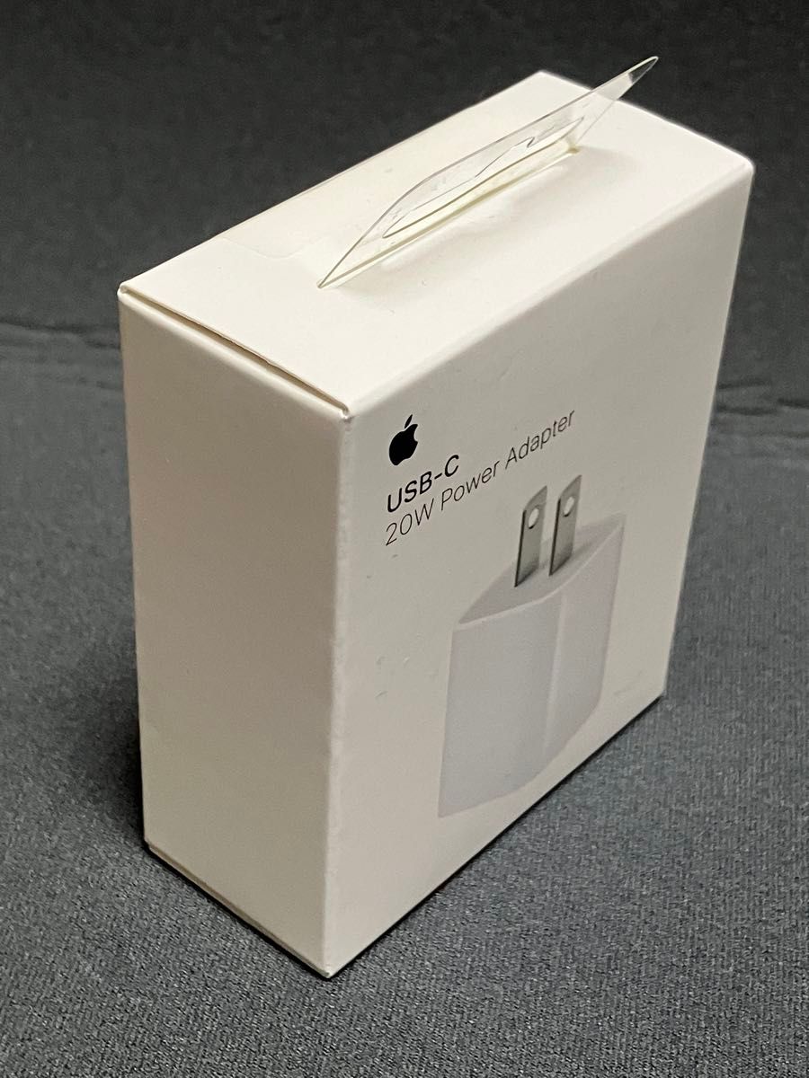 【未開封】Apple 純正 20W USB-C 電源アダプタ    C to ライトニングタイプケーブル 純正品③