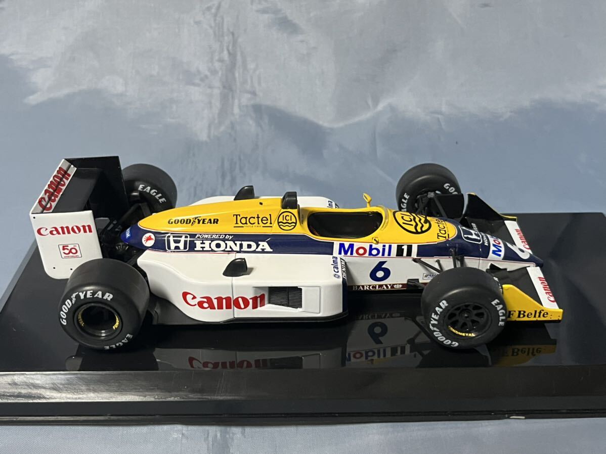 デアゴスティーニ ウィリアムズ FW11B ネルソン ピケ  1987年   1/24の画像5