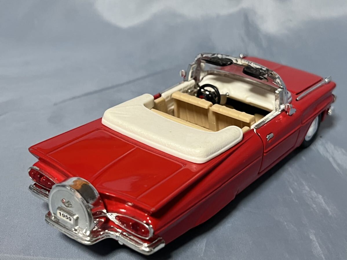 サニーサイド製  1959年 シボレー インパラ   赤  プルバックカー    1/38の画像6