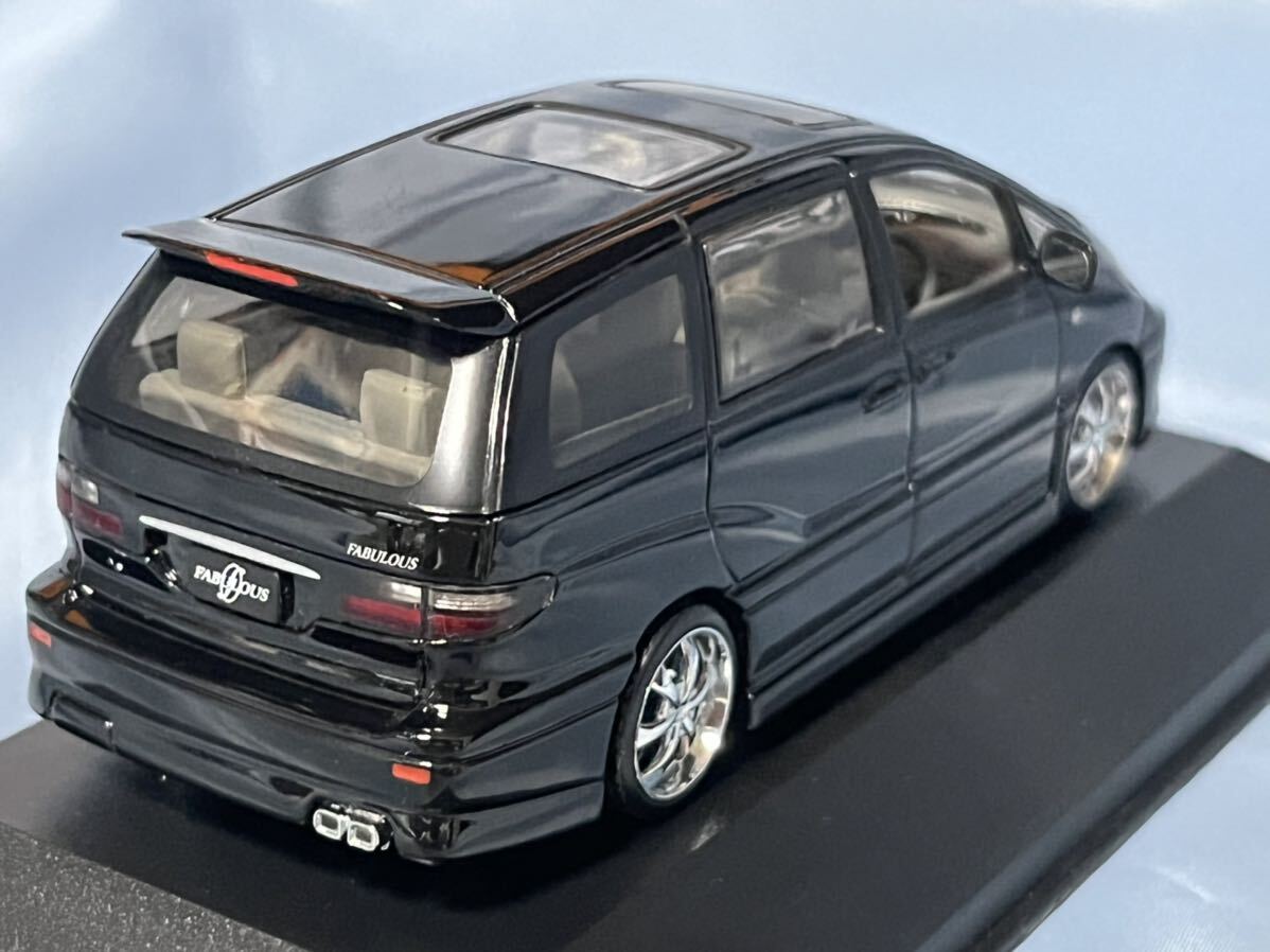 アオシマ製　VIP car ファブレスACR／MCR エスティマ　黒　　　　1/43_画像6
