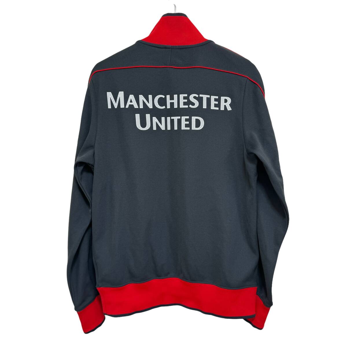 NIKE ナイキ Manchester United マンチェスターユナイテッド ジャージ ジャケット S グレー メンズ サッカー イングランド 24-0409_画像2