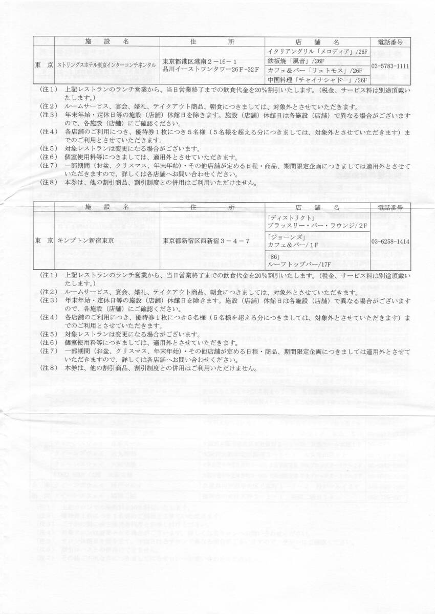 【1】株式会社ツカダ・グローバル株主優待券1枚 有効期間2024年4月1日～2024年9月30日の画像4