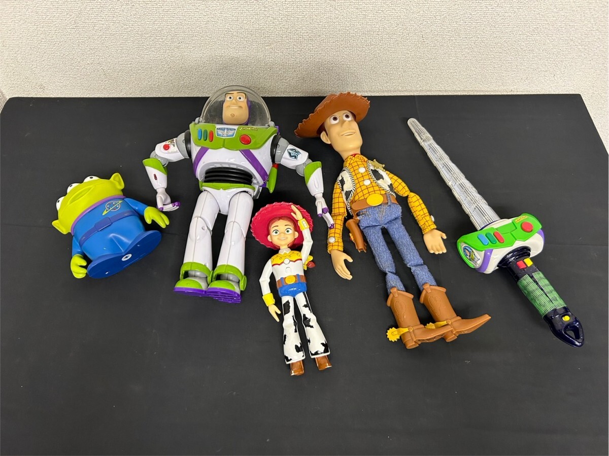 A3 TOY STORY トイストーリー コレクション フィギュア バズライトイヤー ウッディ 等 THINK WAY ディズニー 現状品の画像1