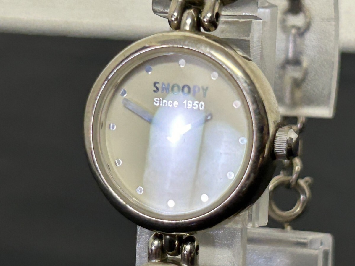 A2 SNOOPY スヌーピー レディース腕時計 Since 1950 OPEX キャラクター腕時計 クオーツ 現状品の画像2