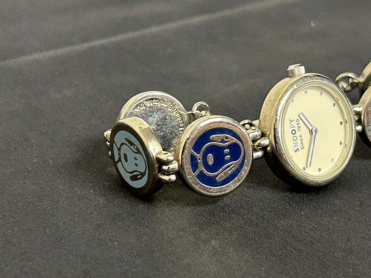 A2 SNOOPY スヌーピー レディース腕時計 Since 1950 OPEX キャラクター腕時計 クオーツ 現状品の画像8
