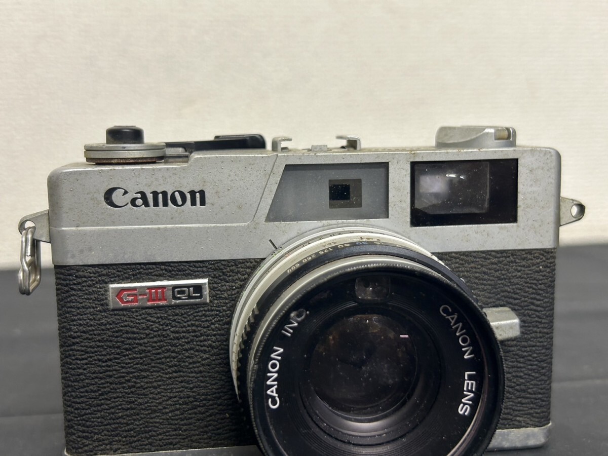 A3 Canon キャノン Canonet QL17 G-Ⅲ QL レンジファインダー フィルムカメラ コンパクトフィルムカメラ 現状品の画像2